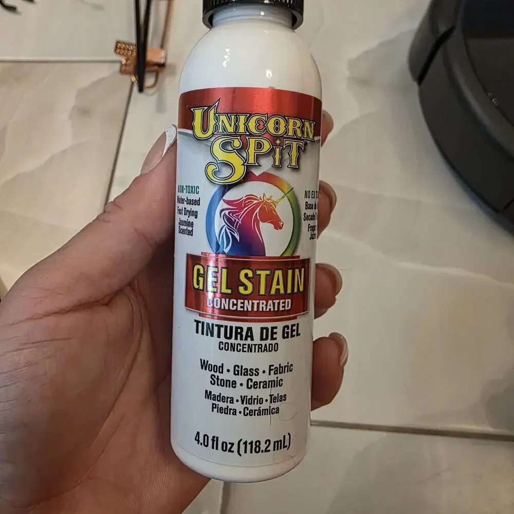 Unicorn Spit Gel Stain 8oz‎ White D4